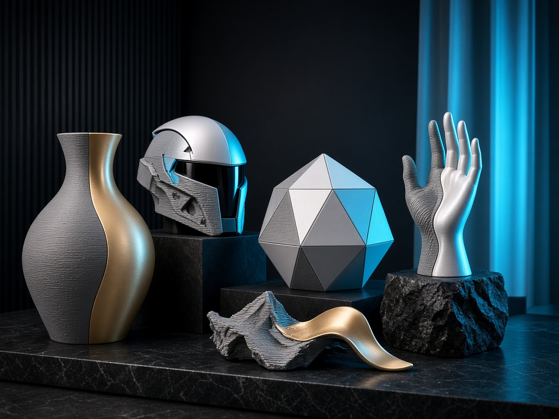Objets décoratifs et design imprimés en 3D — Nalyo3D